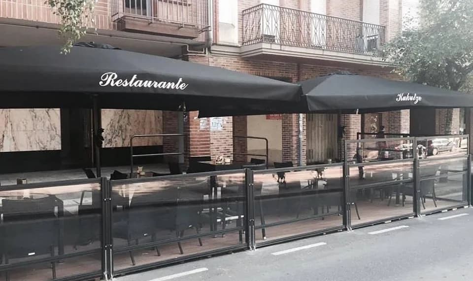 La terraza cubierta de Kukutze